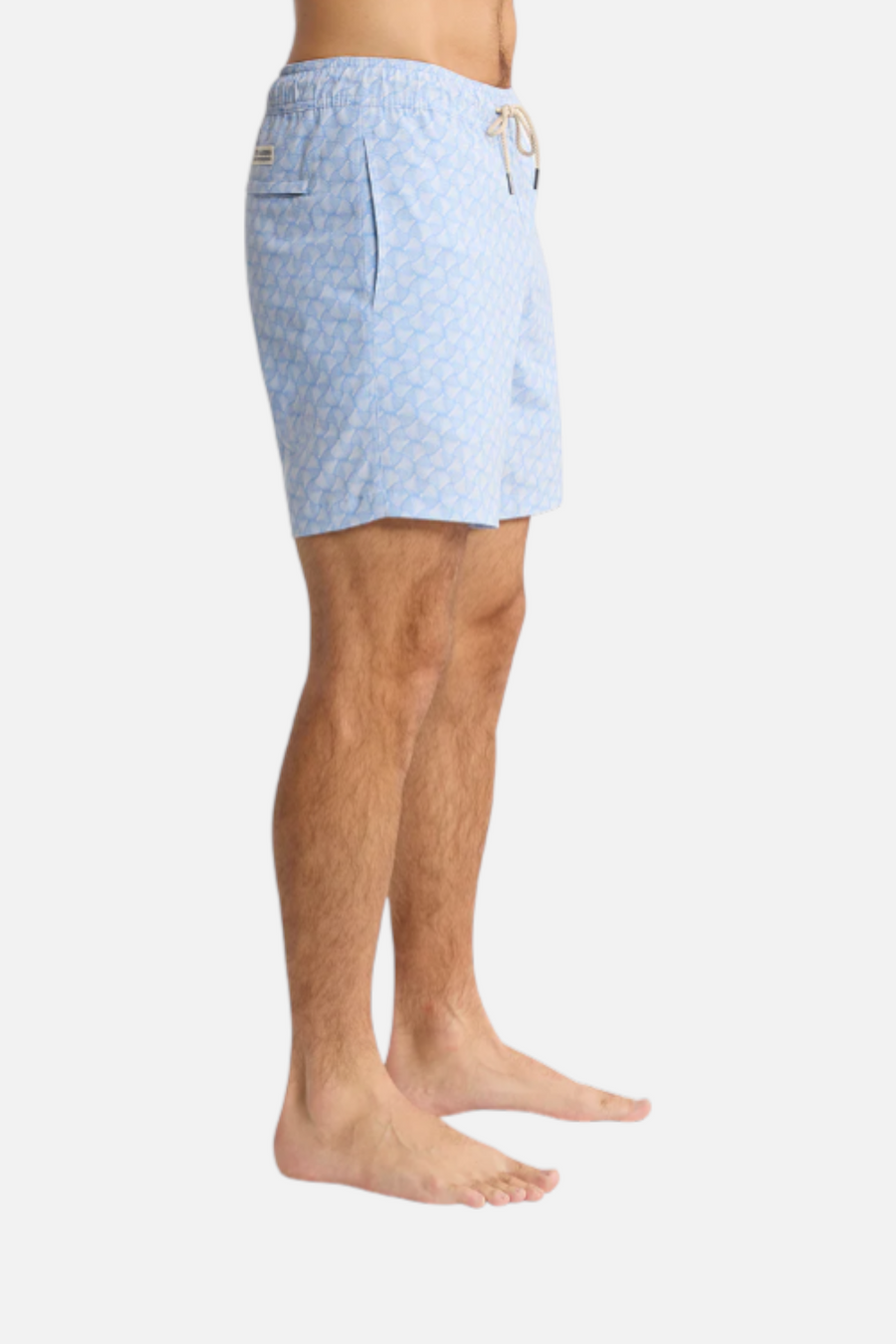 Fair Harbor Men's Bayberry Trunk in Sky Blue Shells