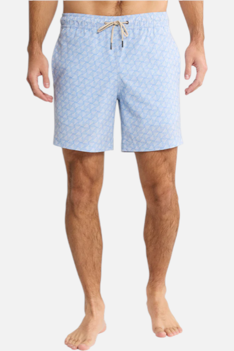 Fair Harbor Men's Bayberry Trunk in Sky Blue Shells