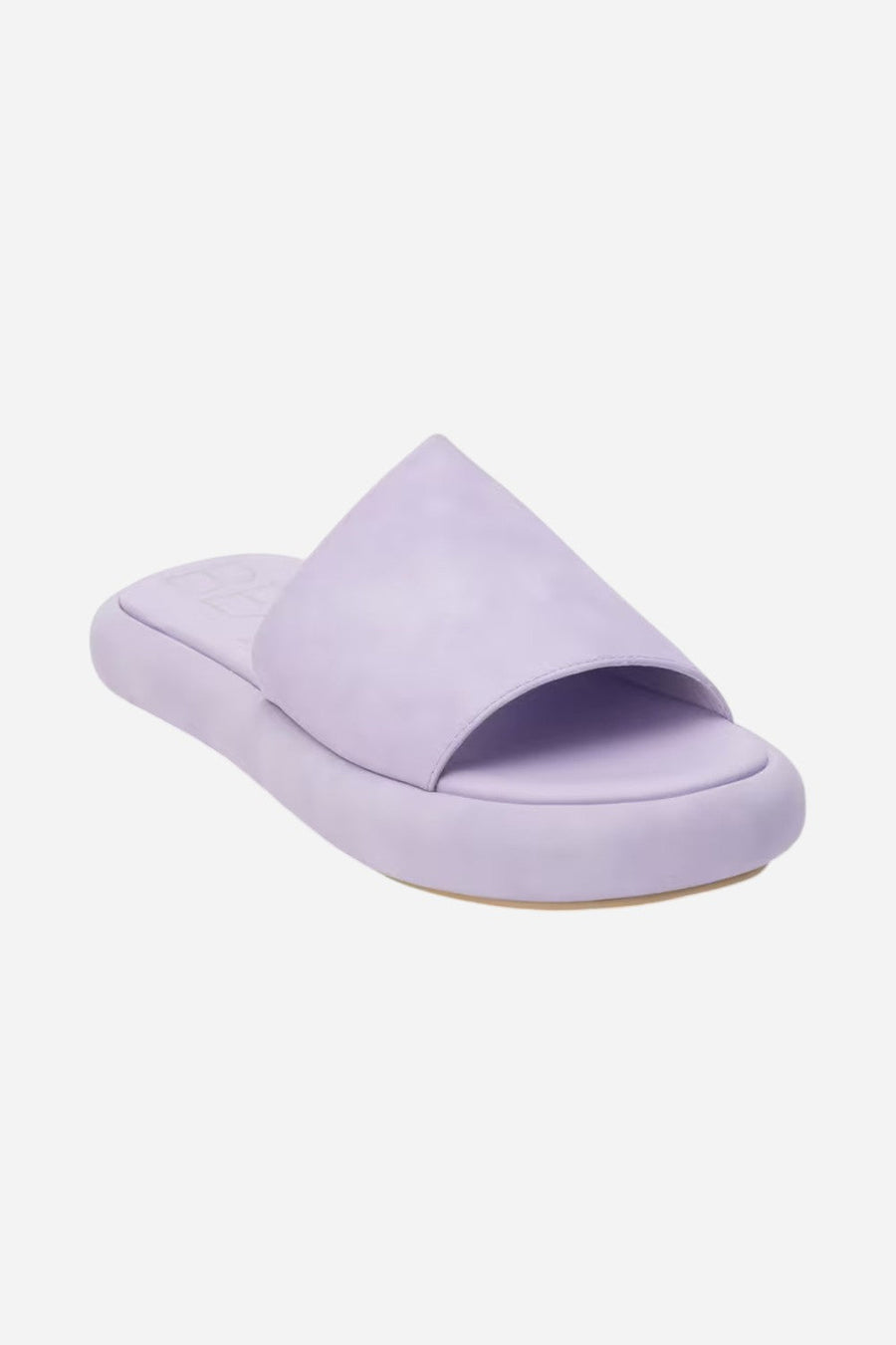 Beach by Matisse Lotus Platform Slide in Lavender – back view