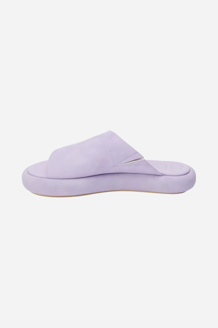 Beach by Matisse Lotus Platform Slide in Lavender – side view