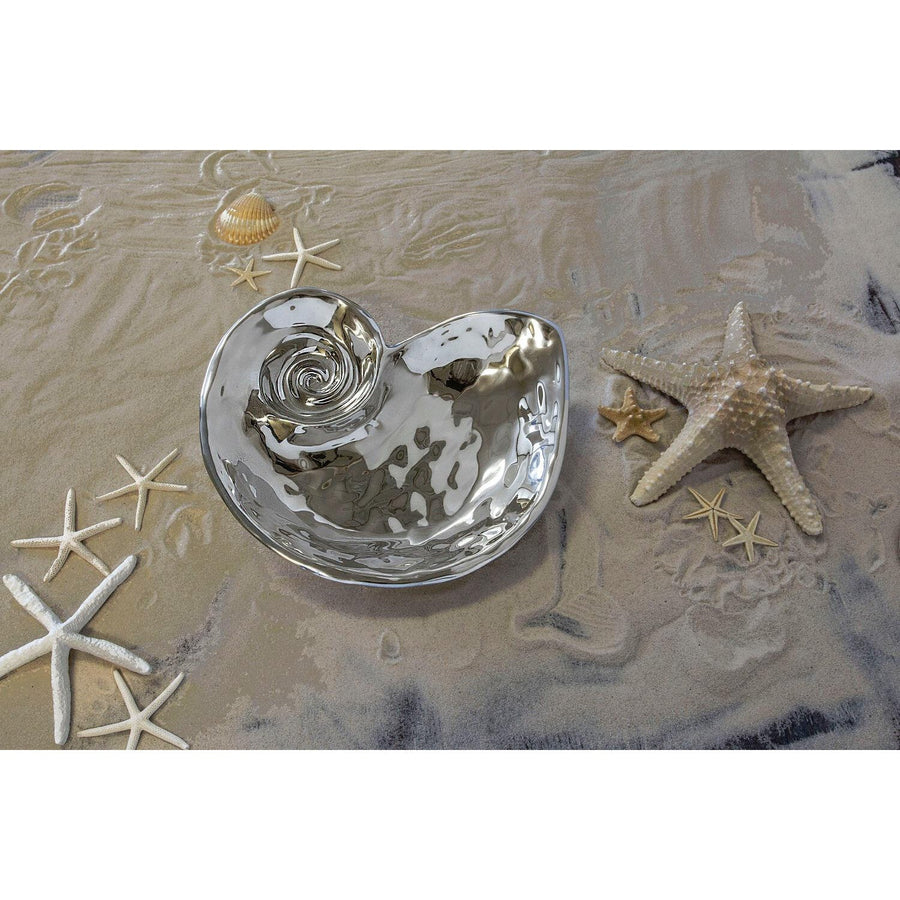 Beatriz Ball Nautilus Chip & Dip Bowl – back view