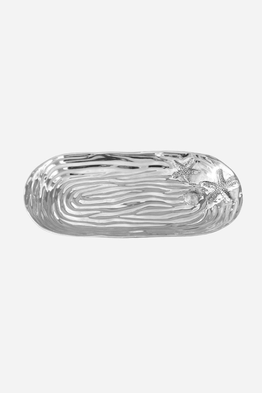 Beatriz Ball Ocean Aruba Oval Platter – front view