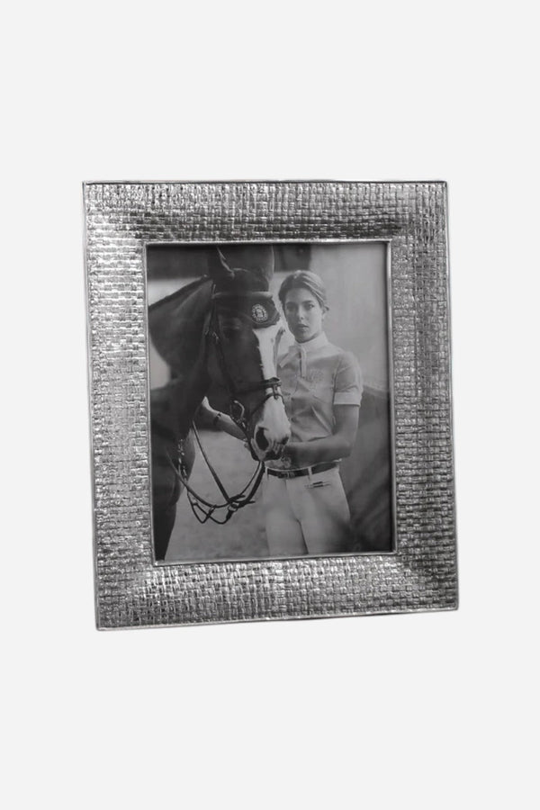 Beatriz Ball Sierra Modern Nassau Frame in Silver - 8 x 10