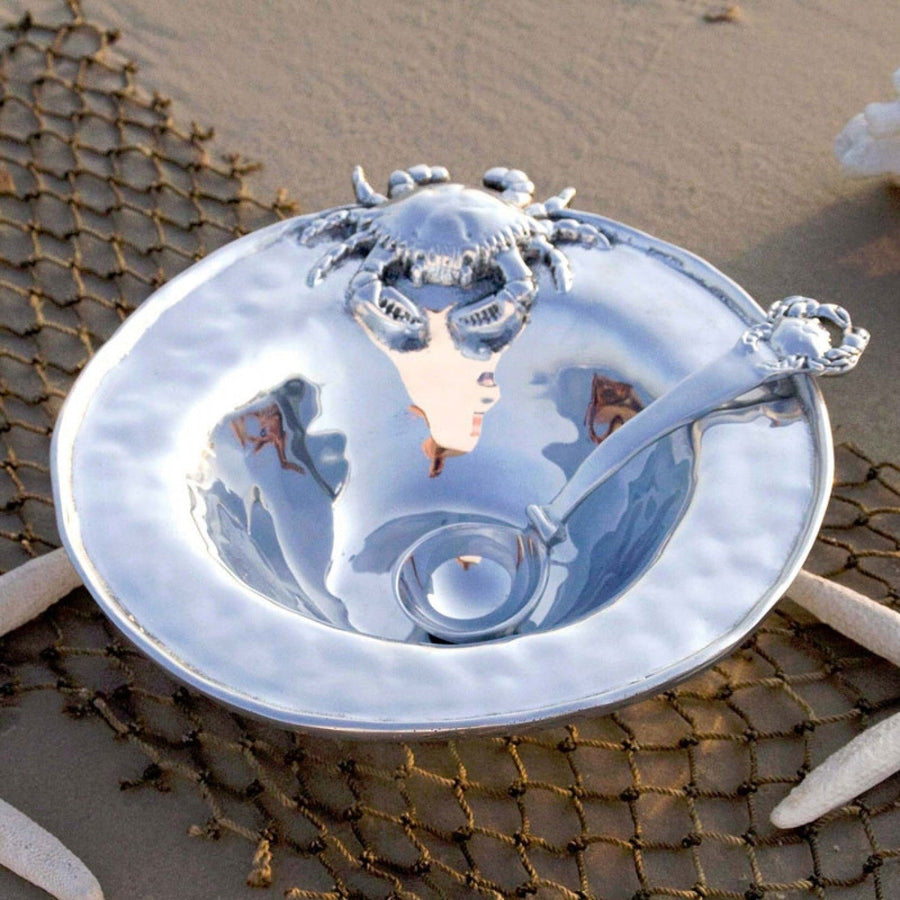 Beatriz Ball Small OCEAN Chesapeake Crab Ladle – back view