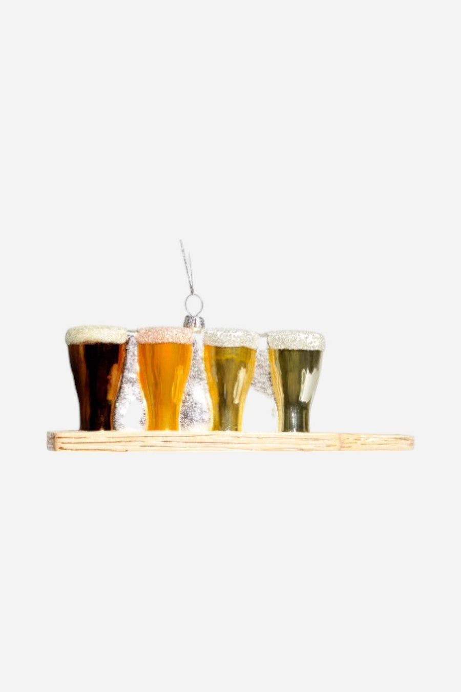 Beer Flight Ornament – front view