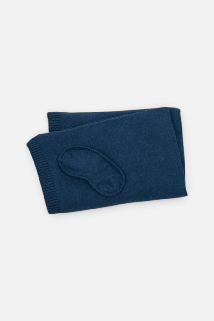 Believe Navy/Sea Green Blanket Set – back view