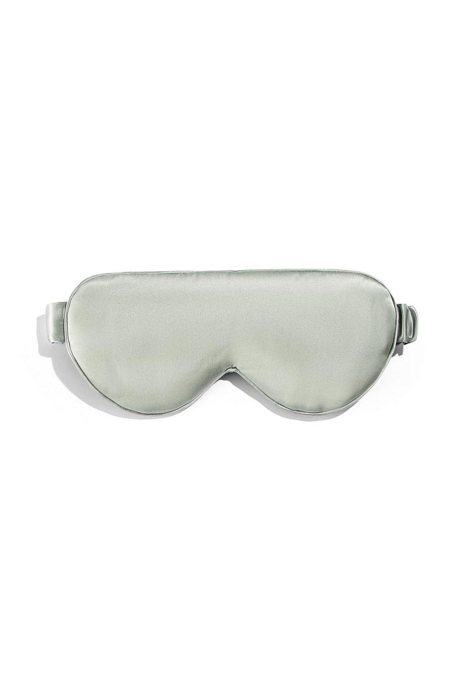 Belle De Nuit Eye Mask in Silver – back view