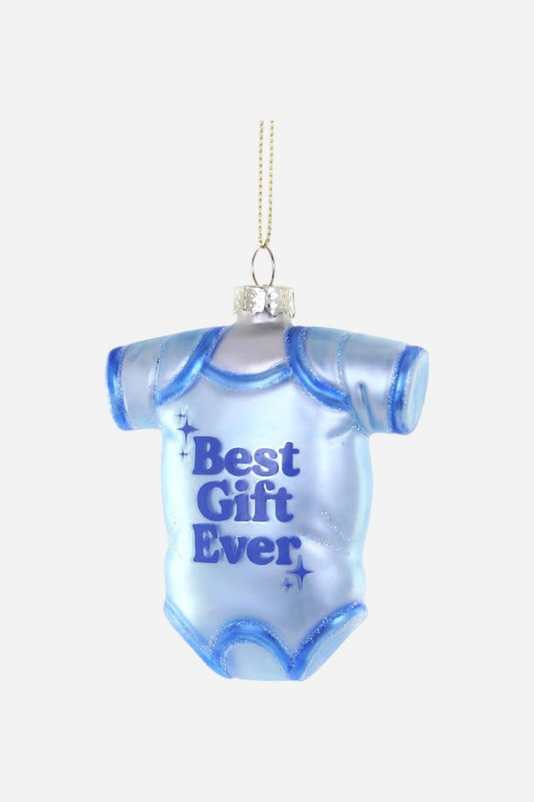 Best Gift Ever Blue Ornament