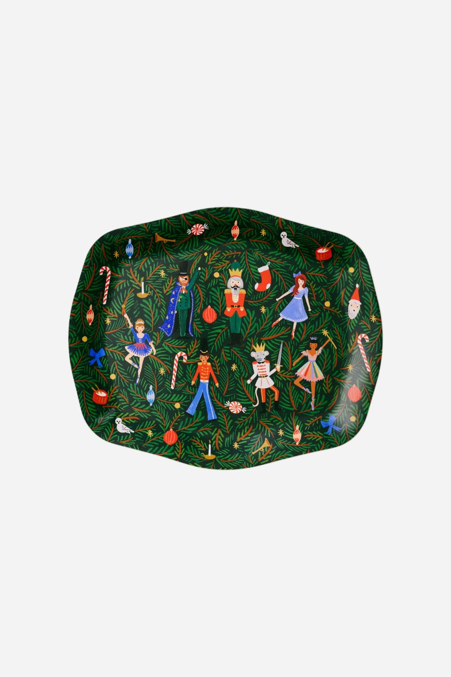 Rifle Paper Co. Evergreen Nutcracker Tray