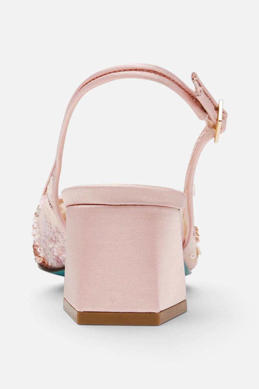 Betsey Johnson Myron in Blush – back view