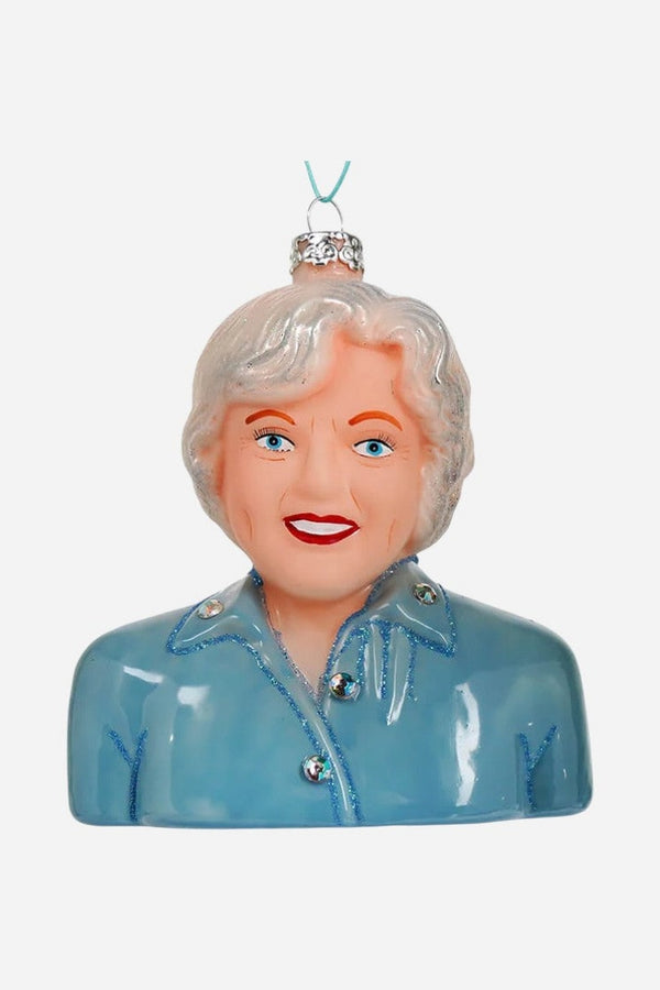 Betty White Bust Ornament