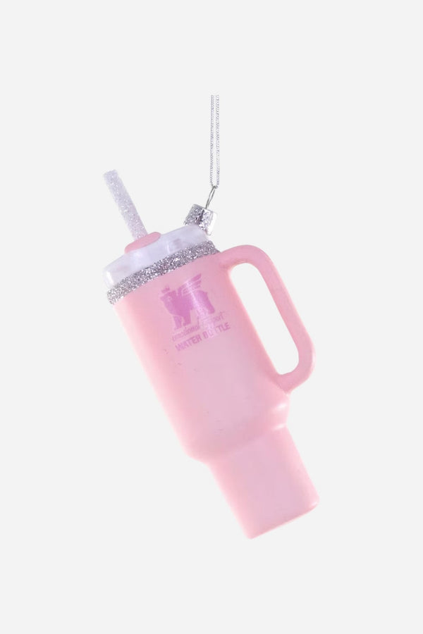 Beverage Tumbler Ornament in Pink