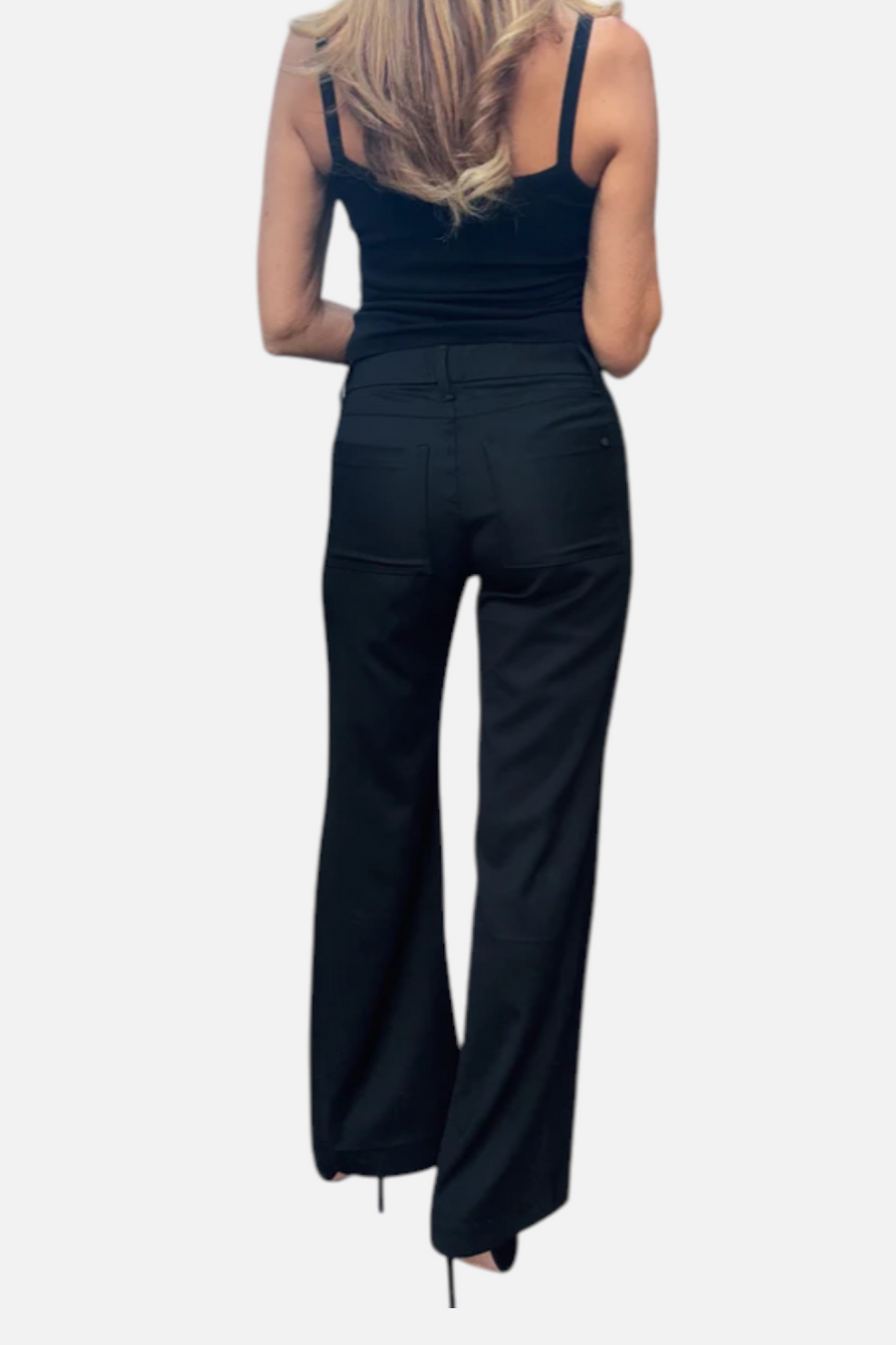 Bevy Flog Women's Christi Pant in Black – back view