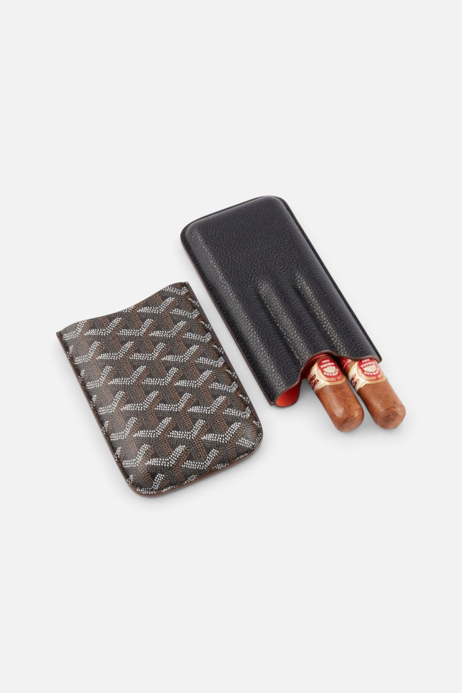 Bey-Berk Pattern 3 Cigar Case – front view