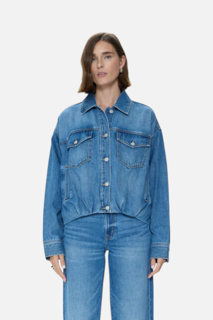 Pistola Bibi Blouson Trucker Jacket in Heartfelt