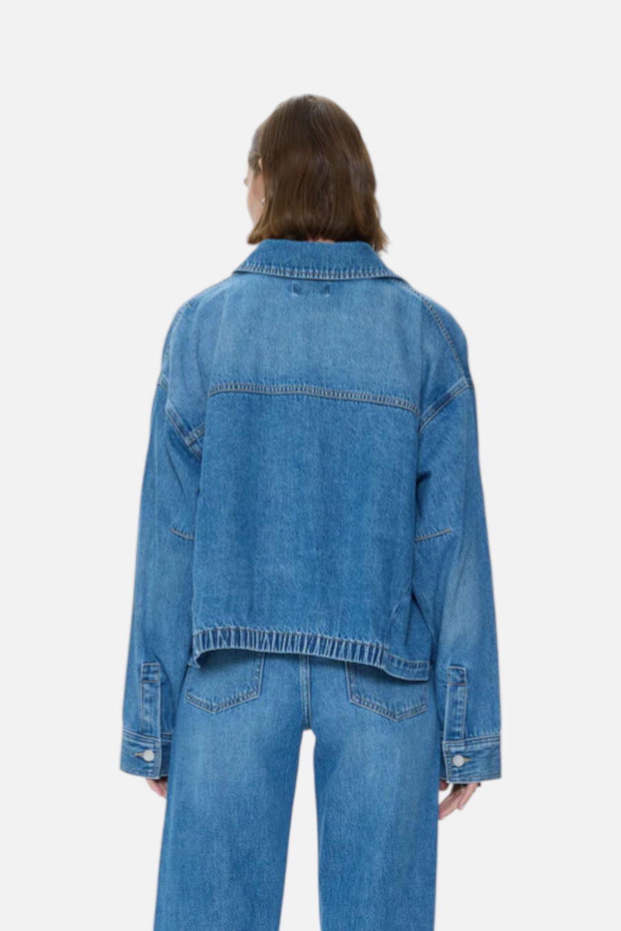 Pistola Bibi Blouson Trucker Jacket in Heartfelt