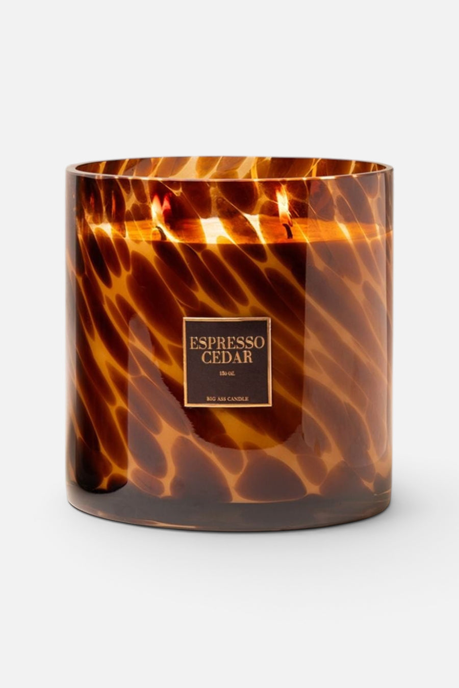 Big Ass Luxuries Baby Big Ass Candle in Espresso Cedar – front view