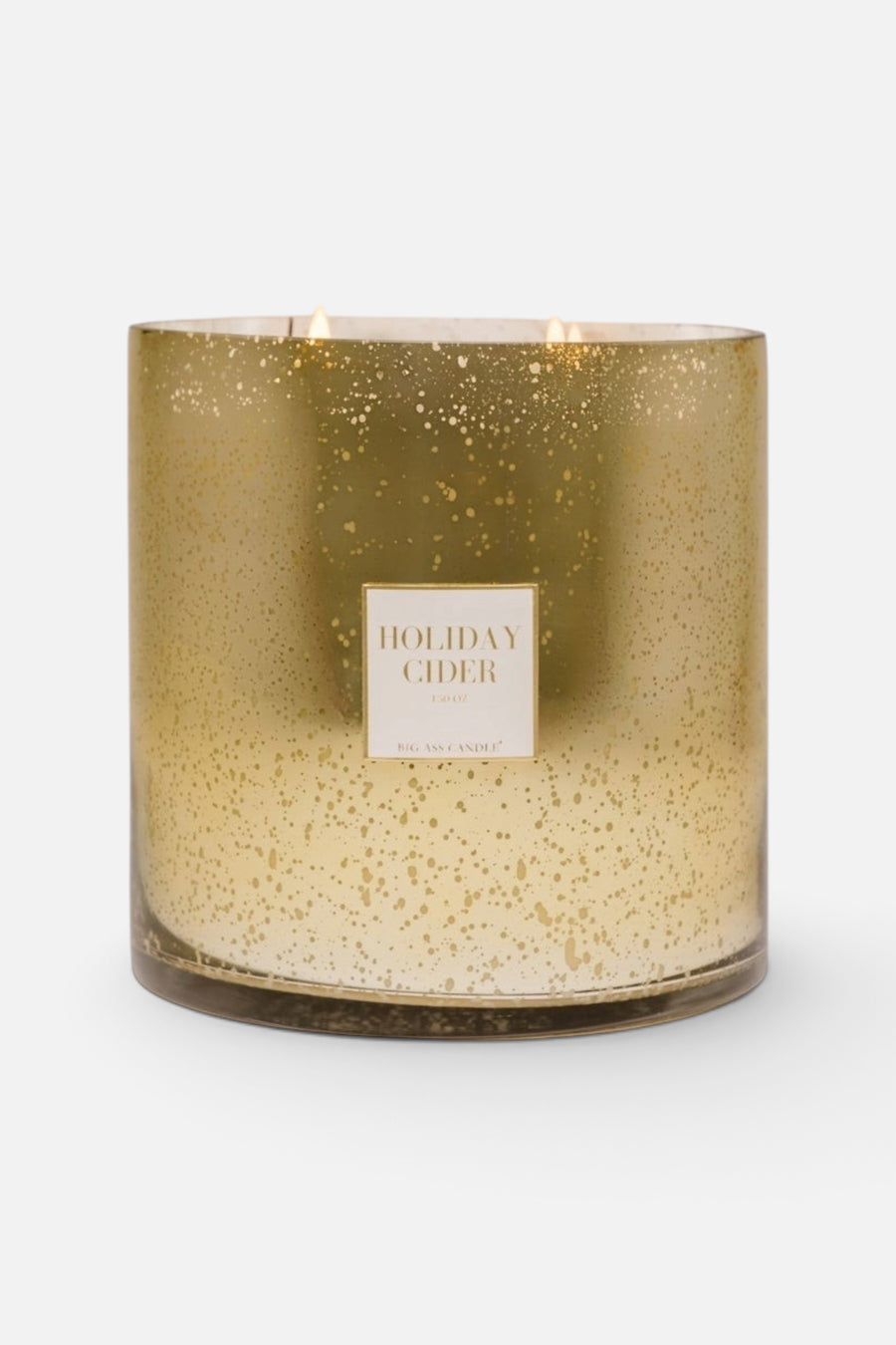 Big Ass Luxuries Baby Big Ass Candle in Holiday Cider – front view