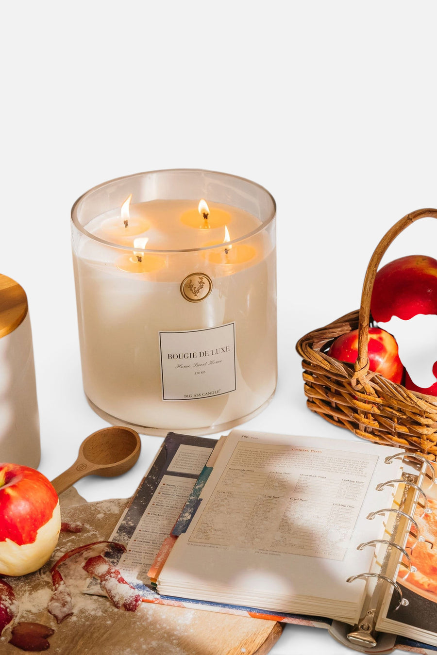 Big Ass Luxuries Baby Big Ass Candle in Home Sweet Home – flat lay