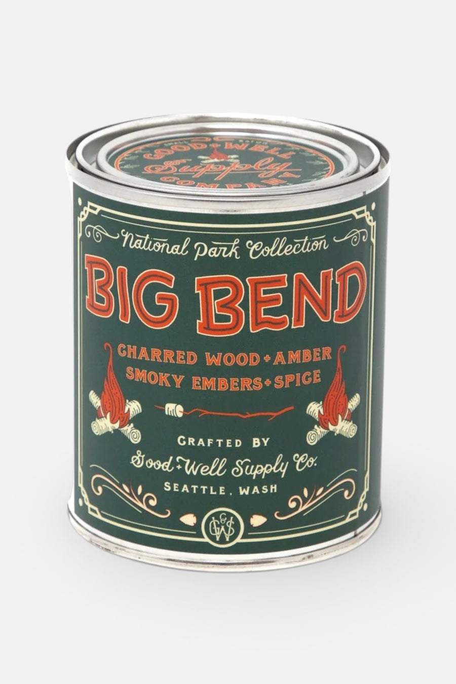 Big Bend National Park Half Pint Candle – front view