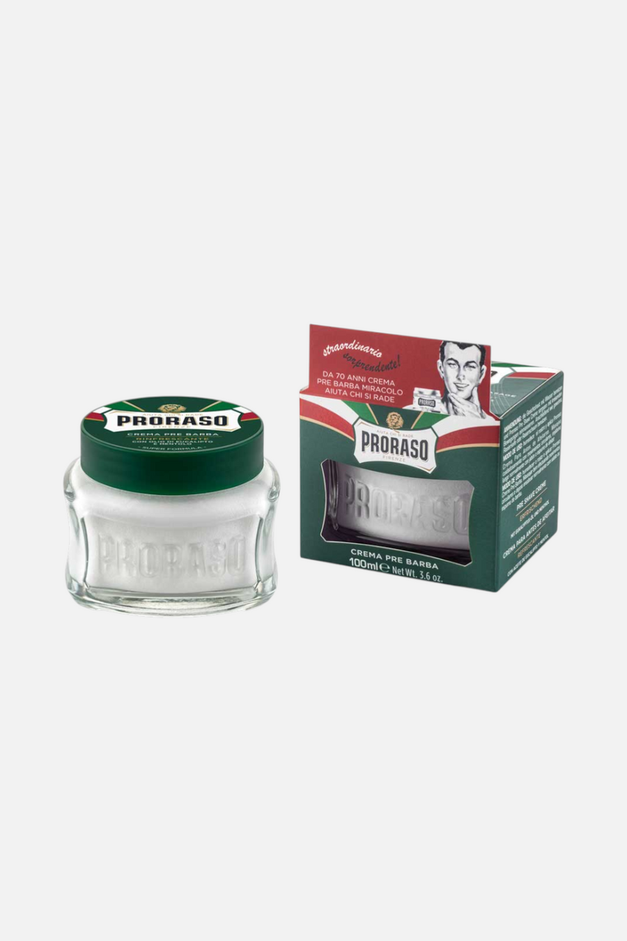 Bigelow Proraso Pre-Shave Cream - Refreshing Formula – front view