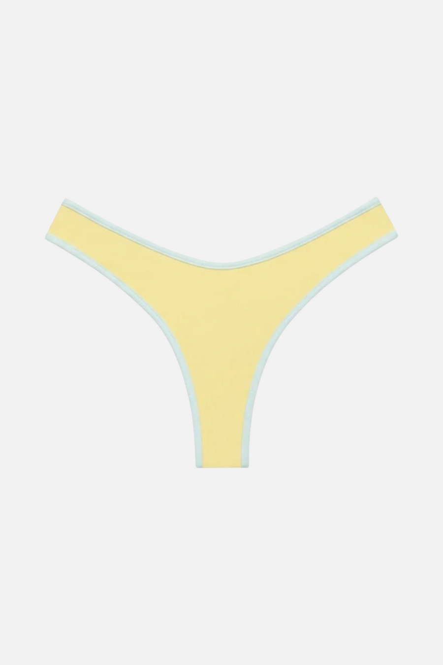 Montce Women's Binded Lulu Bikini Bottom in Sunshine