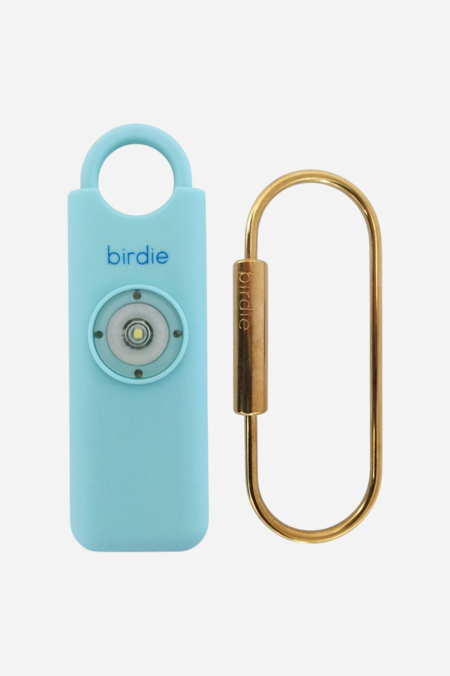 Birdie Safety Alarm in Aqua – front view