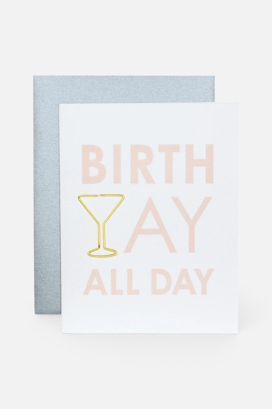 Birth Yay All Day Card – front view