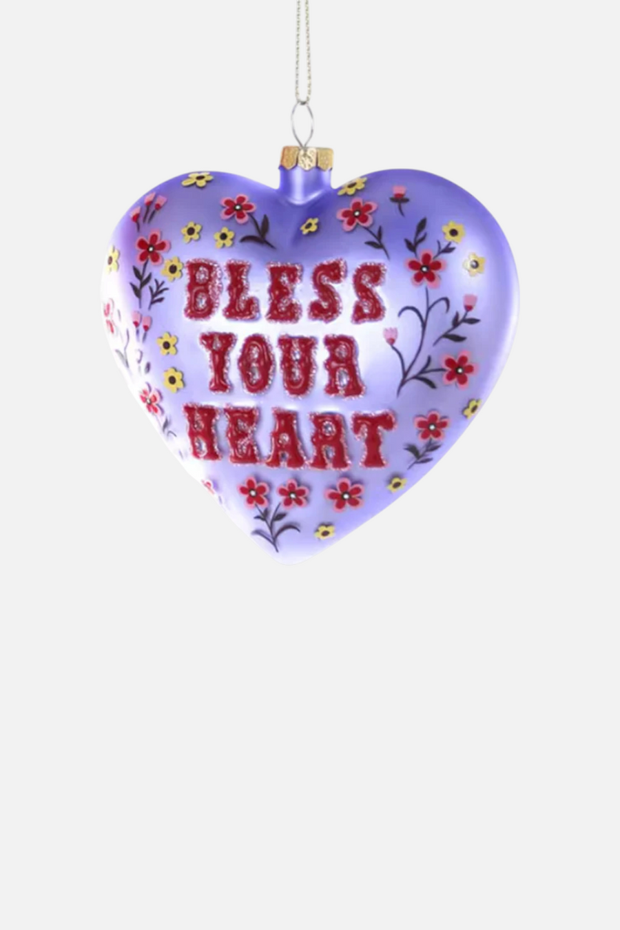 Bless Your Heart Ornament – back view