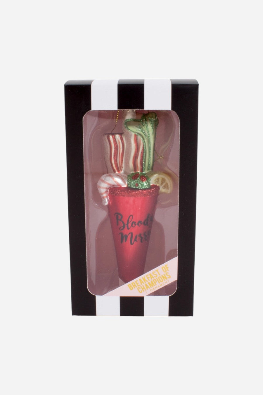 Bloody "Merry" Ornament – back view