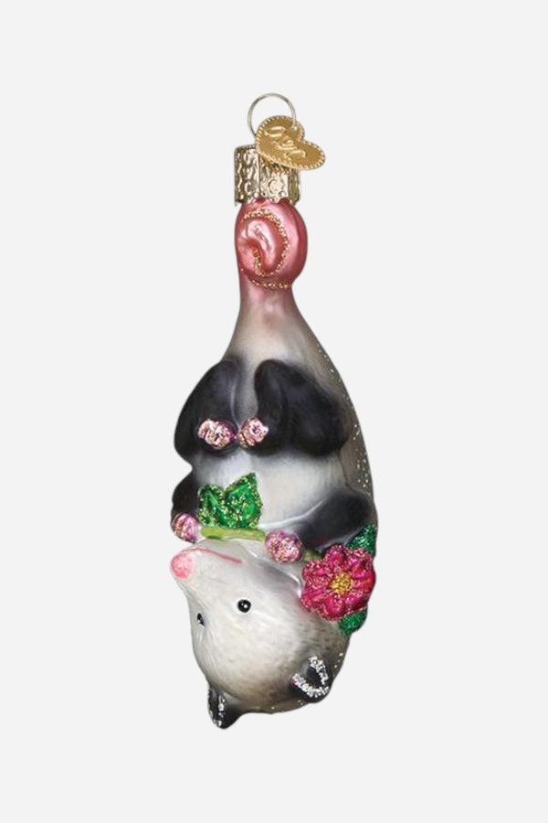 Blossom Opossum Ornament