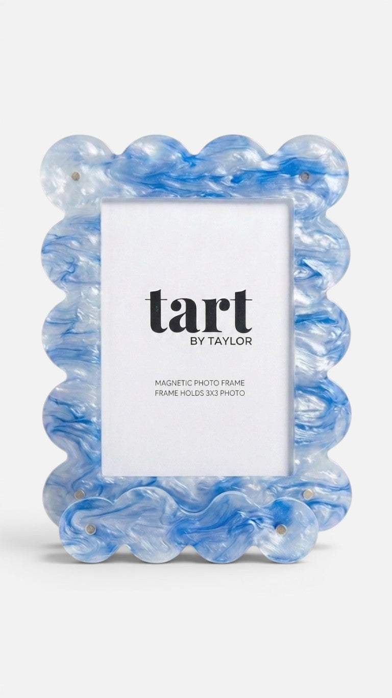 Tart by Taylor Acrylic Frame in Blue Marble