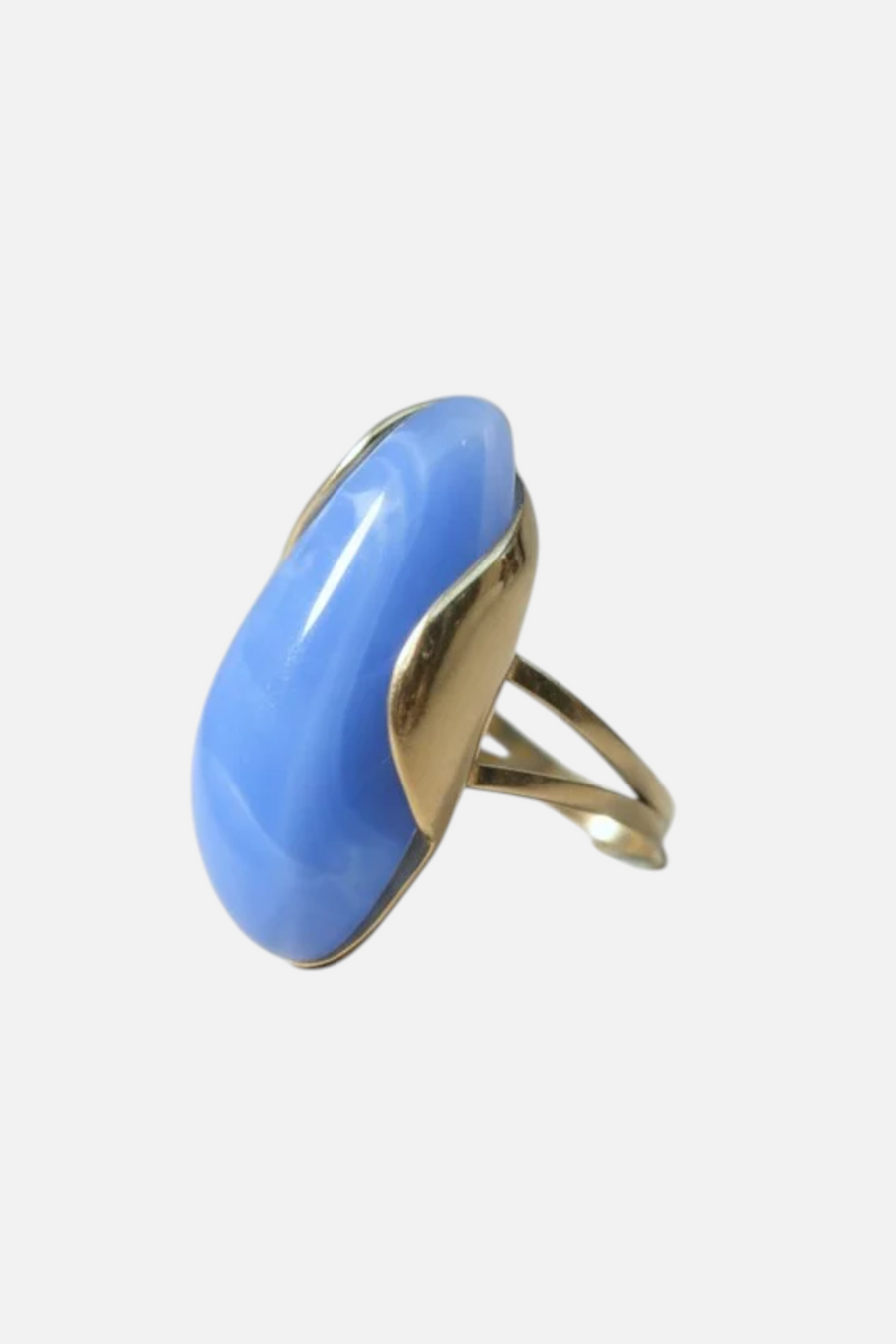 Farrah B Whole Mood Ring in Light Blue