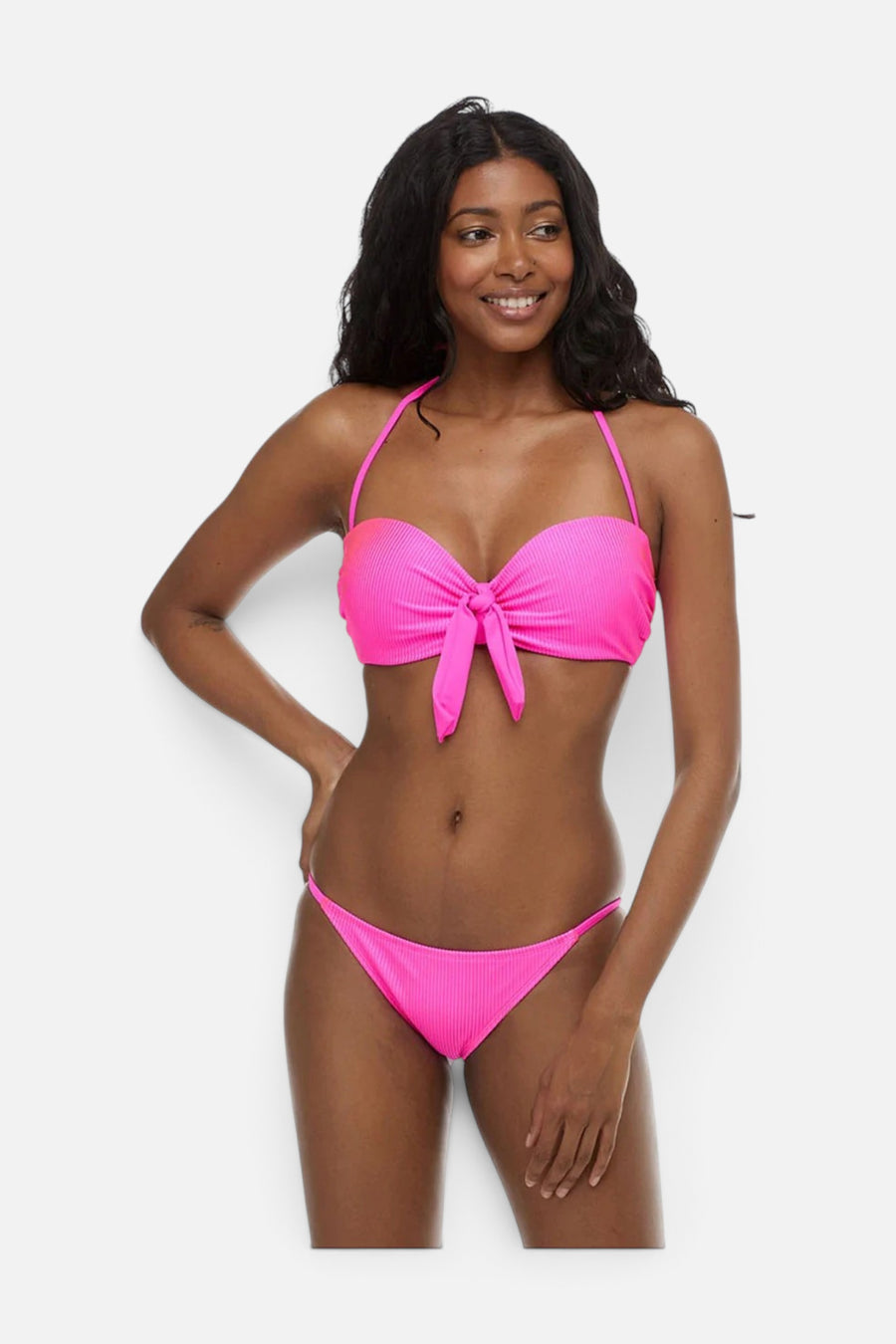 Body Glove Nifty Marilyn Top In Bubble Gum – front view