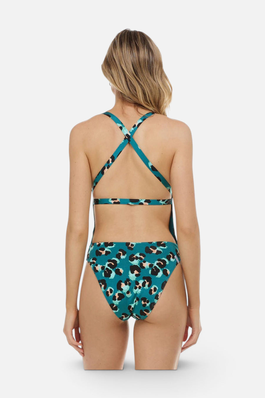 Body Glove Pounce Electra One Piece In Kingfisher – back view