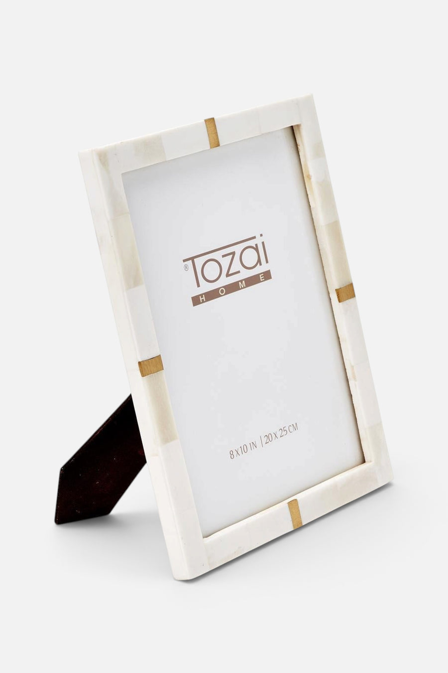 Bone and Brass Photo Frame - 8x10 – back view