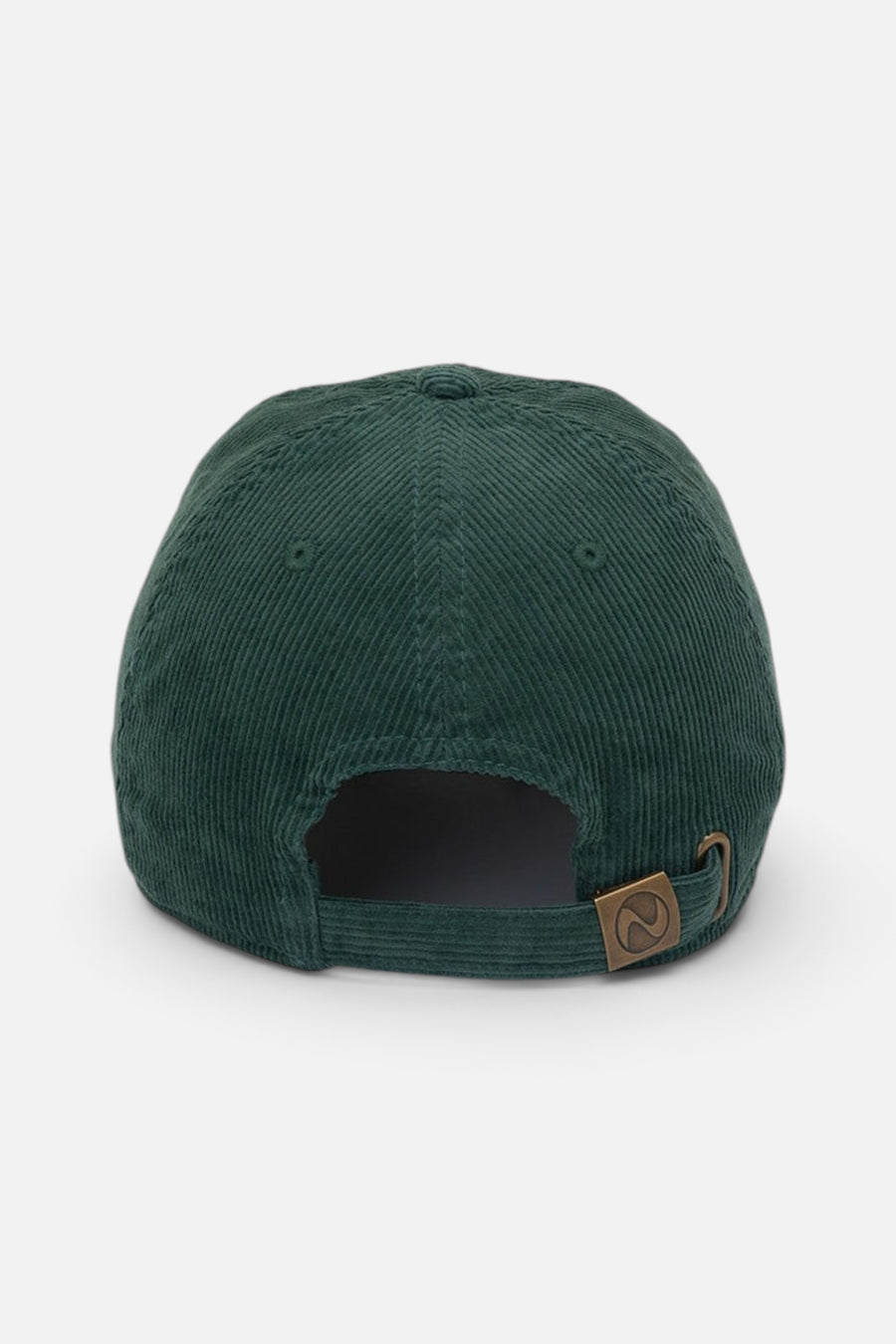 Book Babe Hat in Dark Green – back view