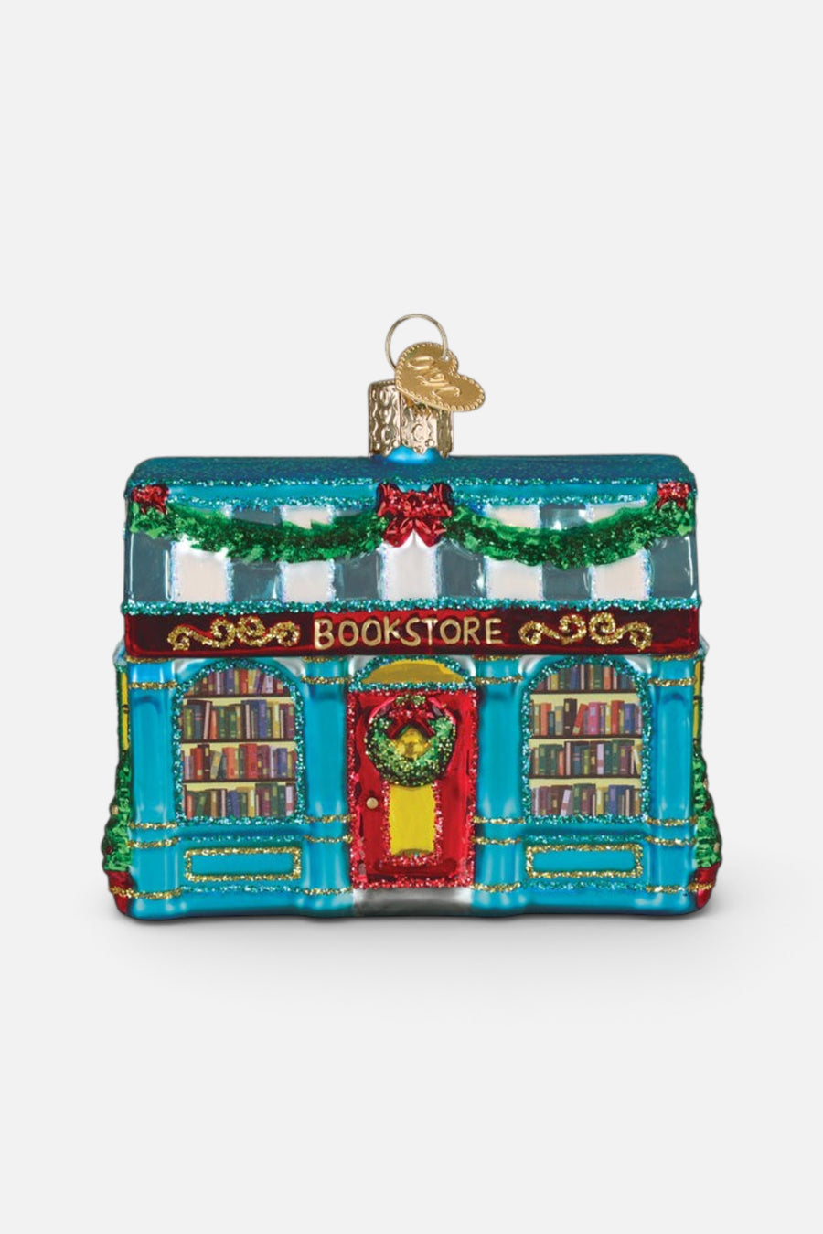 Bookstore Ornament – front view