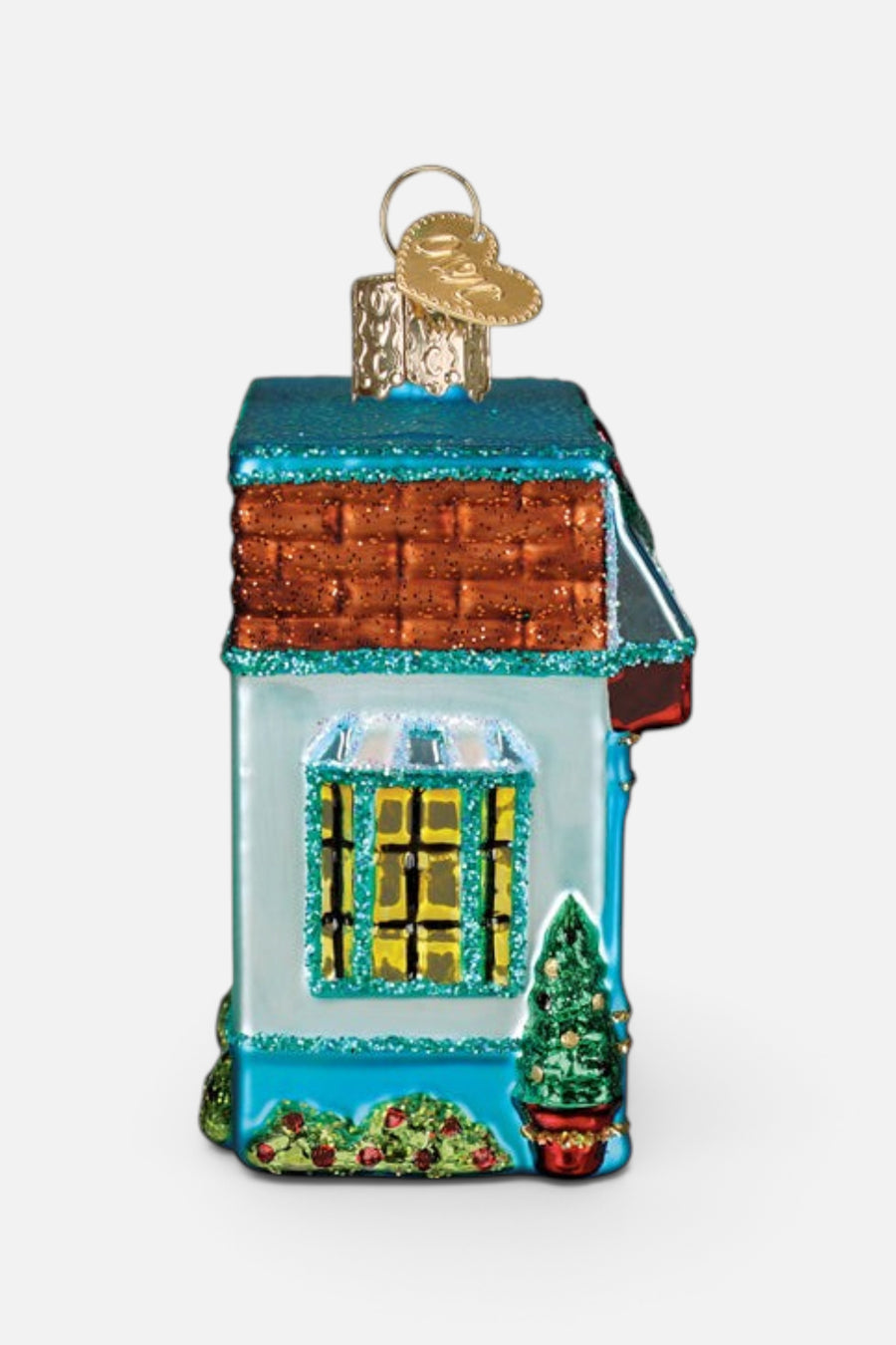 Bookstore Ornament – side view
