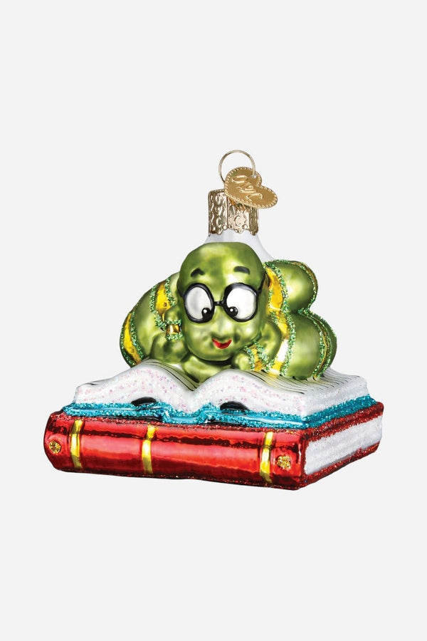 Bookworm Ornament