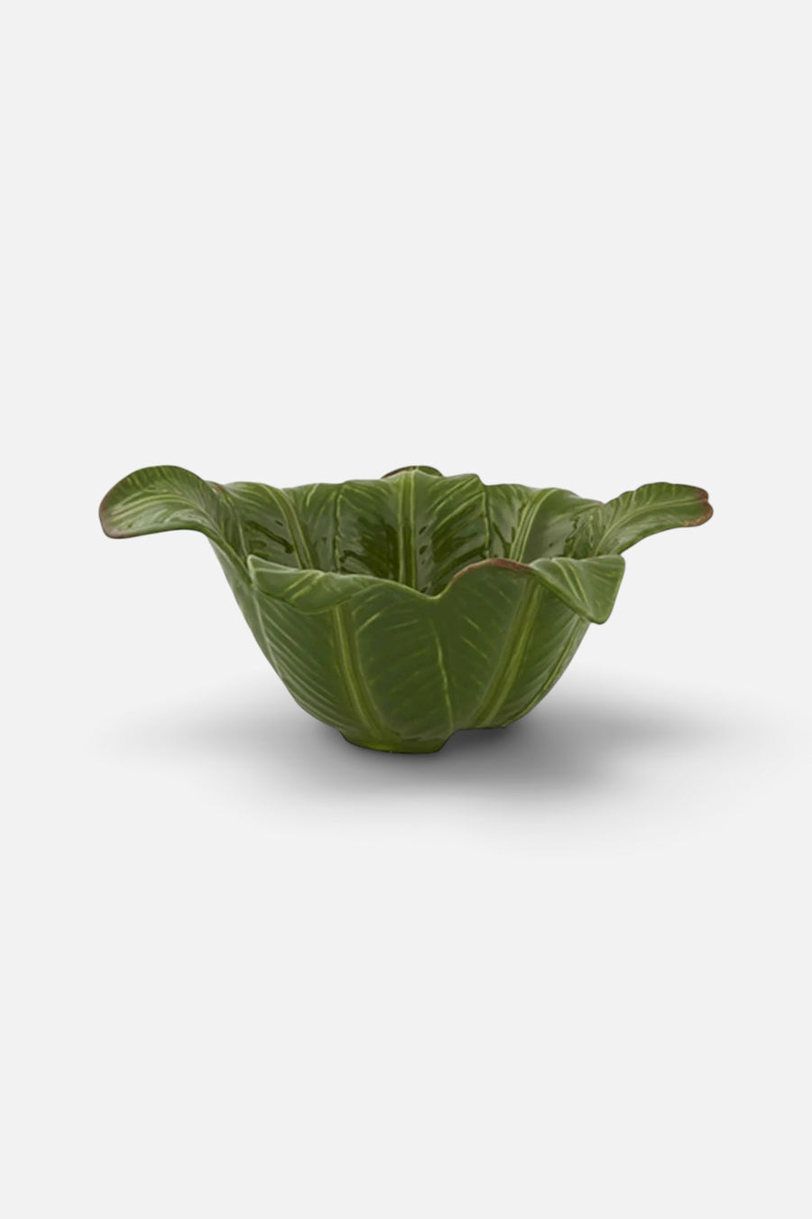 Bordallo Pinheiro Banana Madeira Salad Bowl – front view