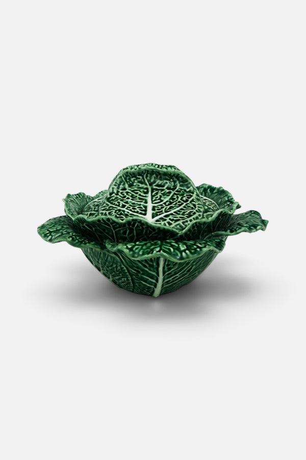 Bordallo Pinheiro Cabbage Tureen In Green