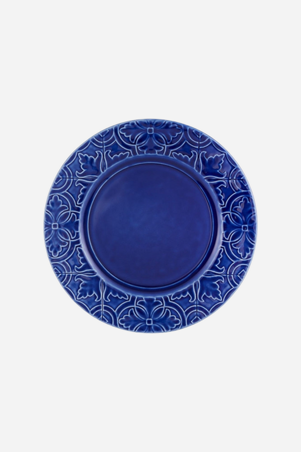 Bordallo Pinheiro Rua Nova Dinner Plate In Indigo