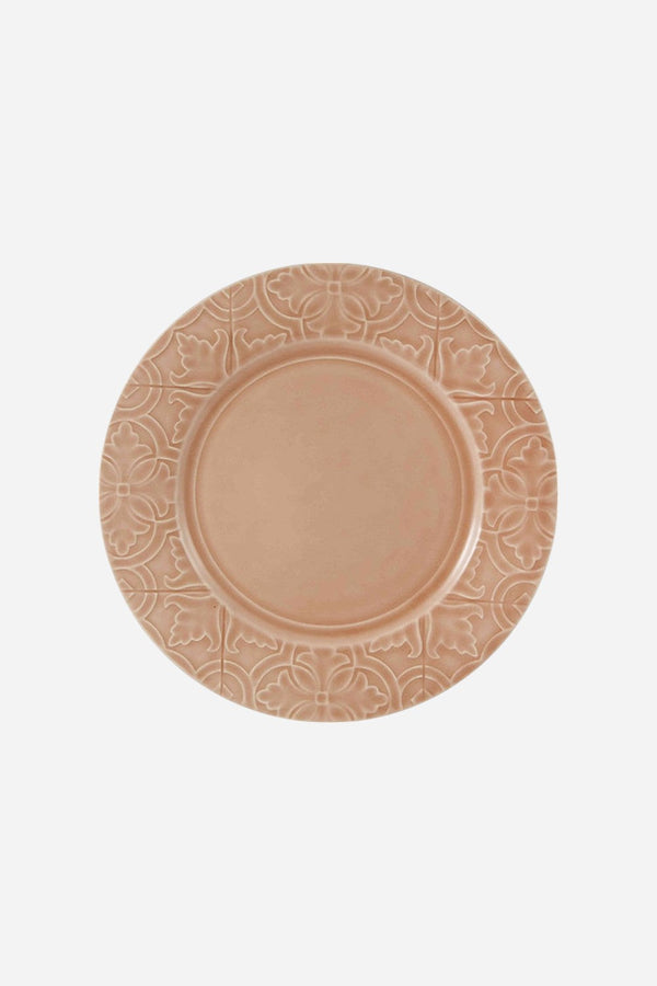Bordallo Pinheiro Rua Nova Dinner Plate In Pink