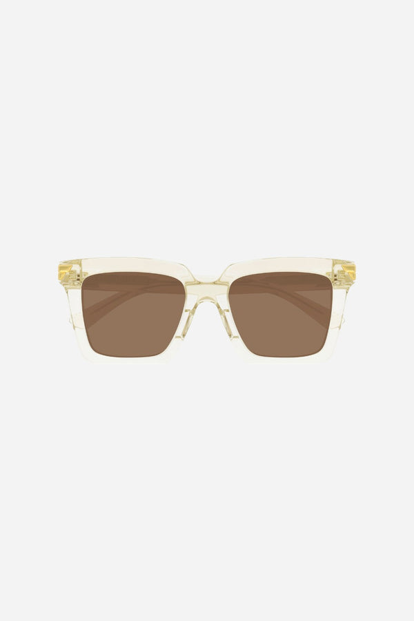 Bottega Veneta Beige Sunglasses with Brown lenses (BV1005S-005 53)