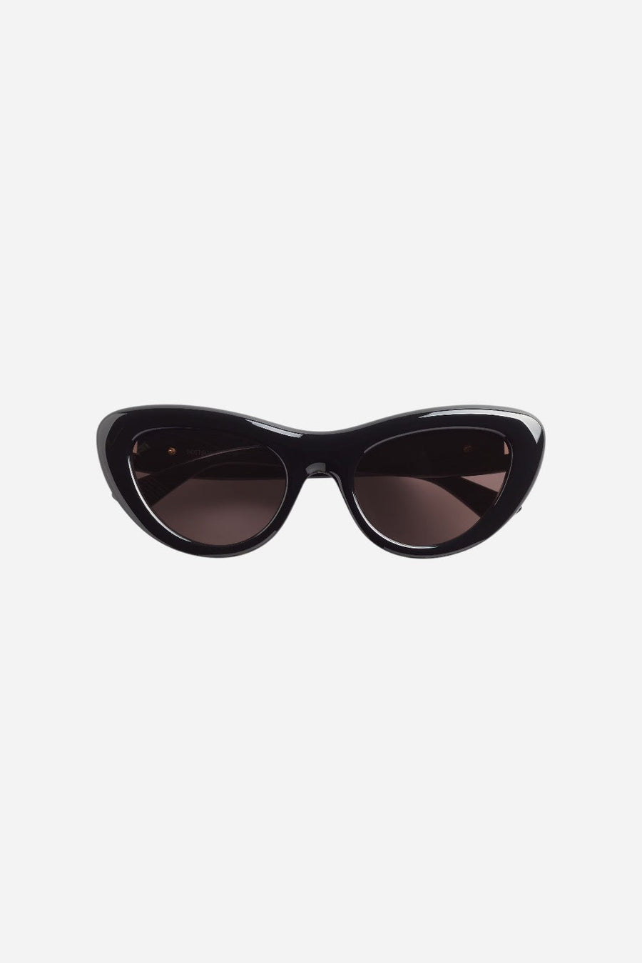 Bottega Veneta Bombe Cat Eye Sunglasses in Black - Bv1282s-001 53 – front view