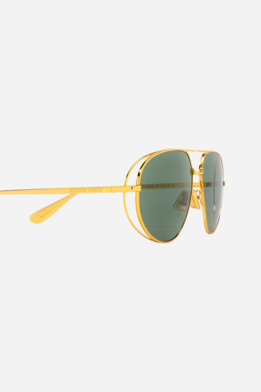 Bottega Veneta Classic Sunglasses - BV1344s-001 61 – flat lay