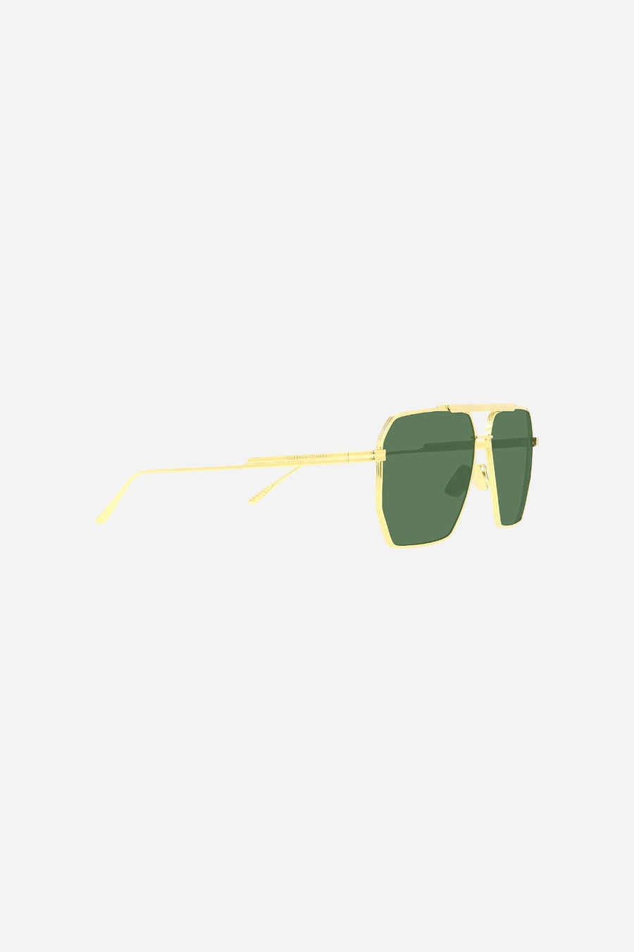 Bottega Veneta Gold Square Frame Aviators - Bv1012s-004 60 – side view