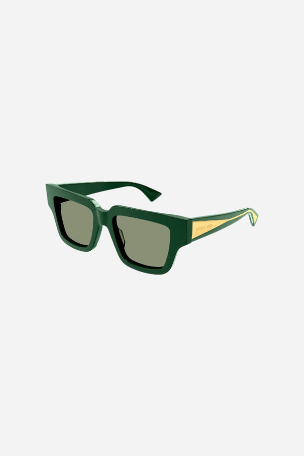 Bottega Veneta Green/Crystal Sunglasses (Bv1276s-003 52)