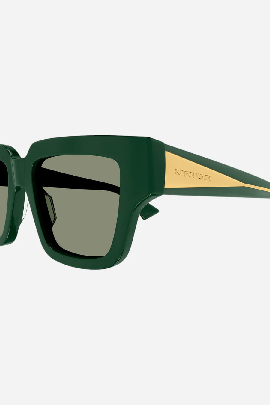 Bottega Veneta Green/Crystal Sunglasses (Bv1276s-003 52) – side view